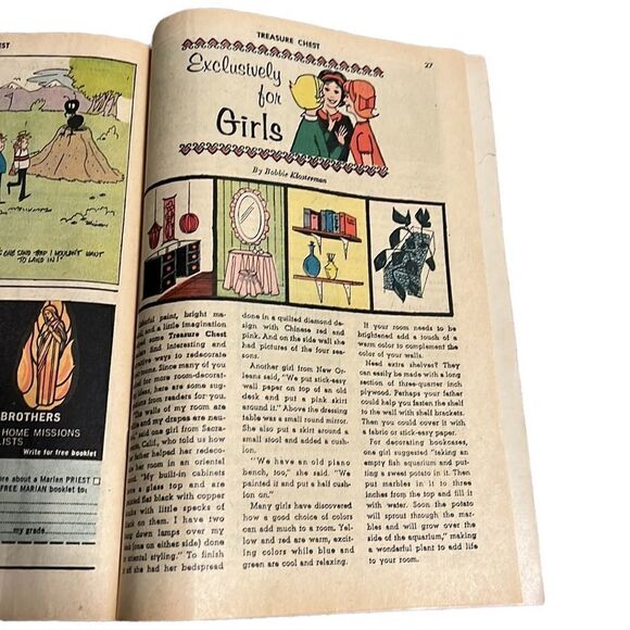 Treasure Chest Comic Book Vol21 #16 Vintage 1966 Fun & Fact Collectable Retro - Picture 9 of 10